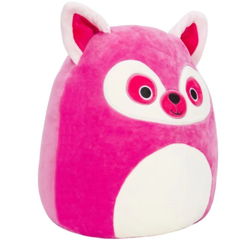Squishmallows Original - Lucia the Hot Pink Lemur - 12 Inch Plush Stuffie